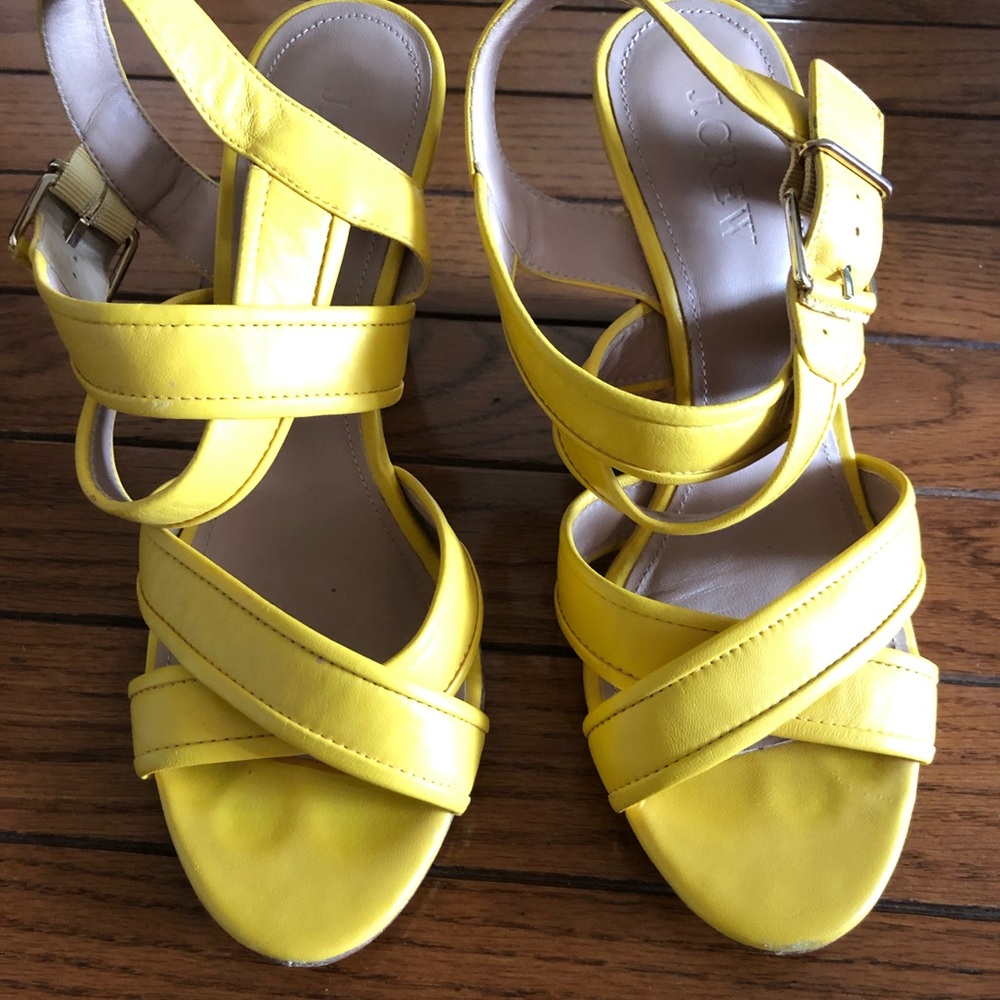 J.Crew wedge sandals